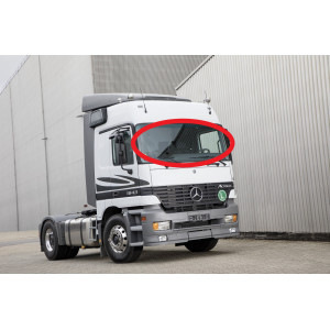 Mercedes Actros II узкая кабина(стекло лобовое)