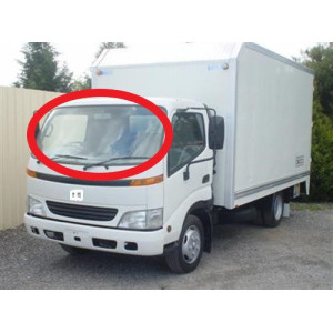 Toyota Dyna XZU430/XZU411широкая кабина(стекло лобовое в резинку)