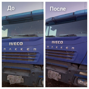 Iveco Evrotech/Evrotrakker(стекло лобовое)